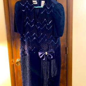 Leslie Fay Size 12 Petite Cocktail Dress